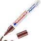 Marcador Edding 750 Tinta Opaca Aluminio P.conica 2-4mm