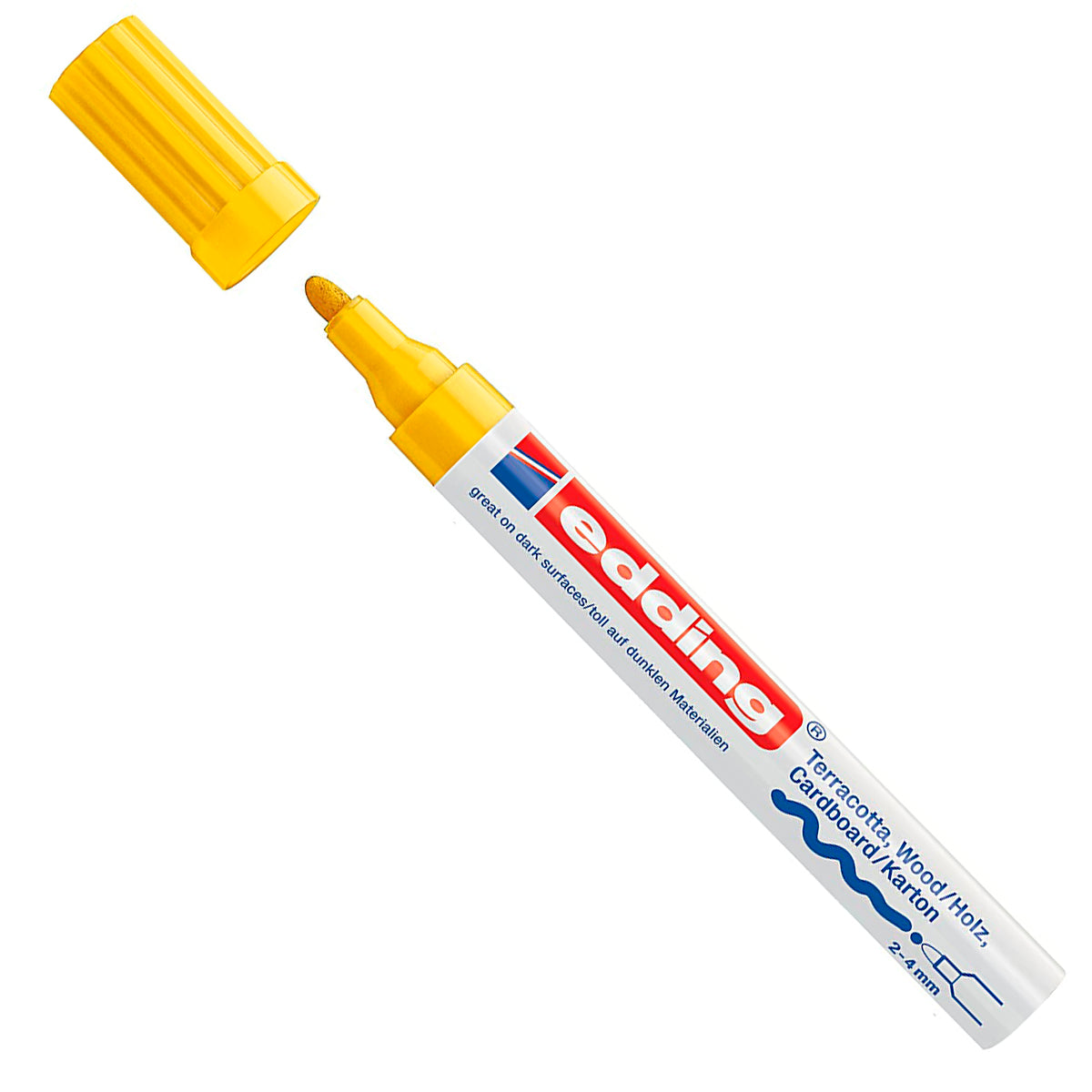 Marcador Eddign 4000 Permanente Decoracion Tinta Mate 2-4mm