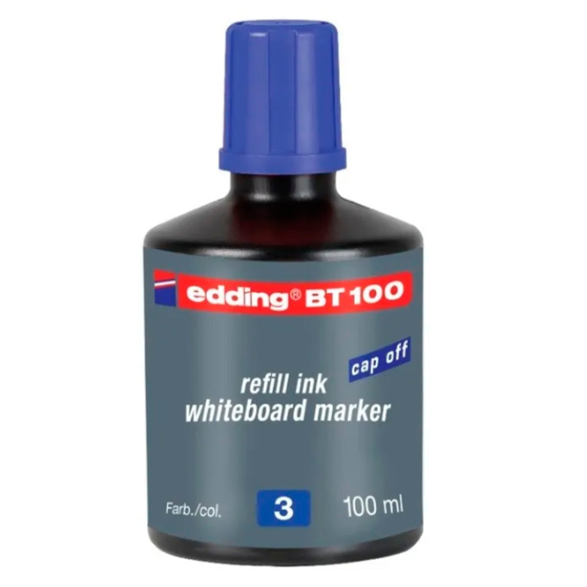 Tinta Edding Bt100 Marcador p/Pizarron Frasco 100ml Por Goteo