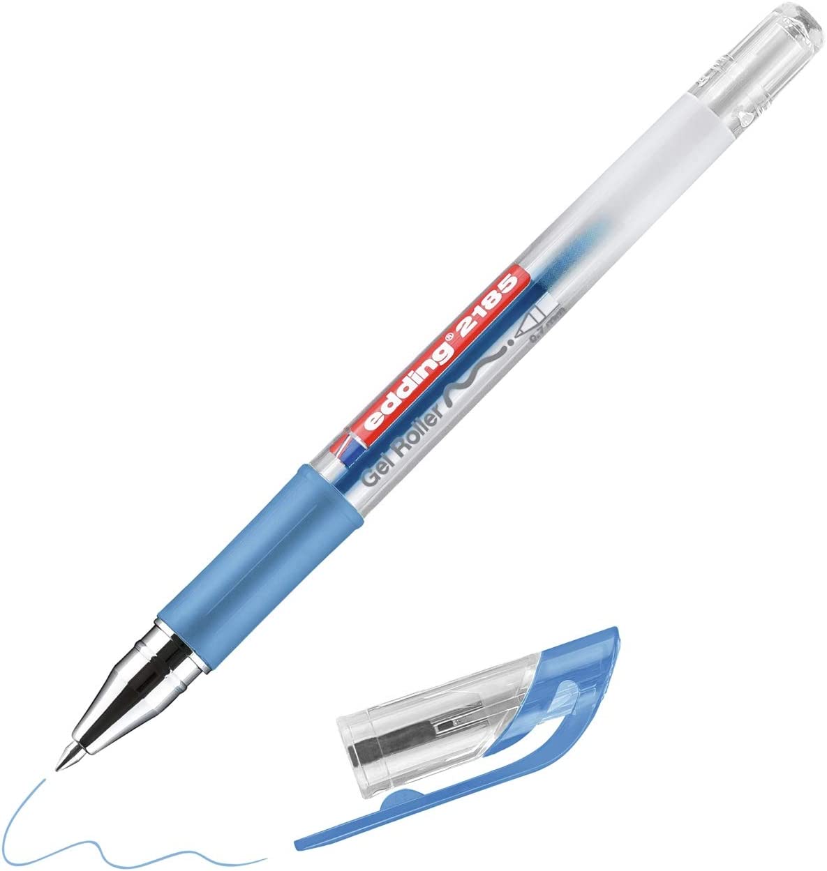 Pluma De Gel Edding 2185 Roller Con Punta 0.7mm Caja C/10