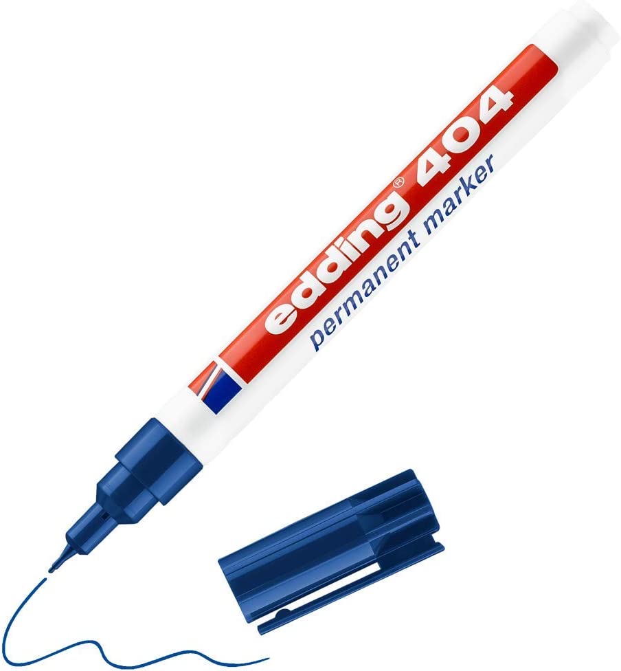 Marcador Edding 404 Permanente Recargable Extrafina 0.75mm