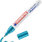 Marcador Edding 750 Tinta Opaca Aluminio P.conica 2-4mm