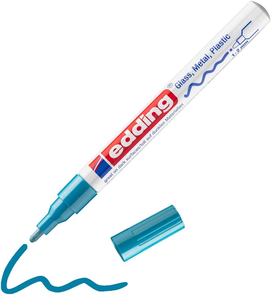 Marcador Edding 751 Tinta Opaca P.conica 1-2mm Caja C/10