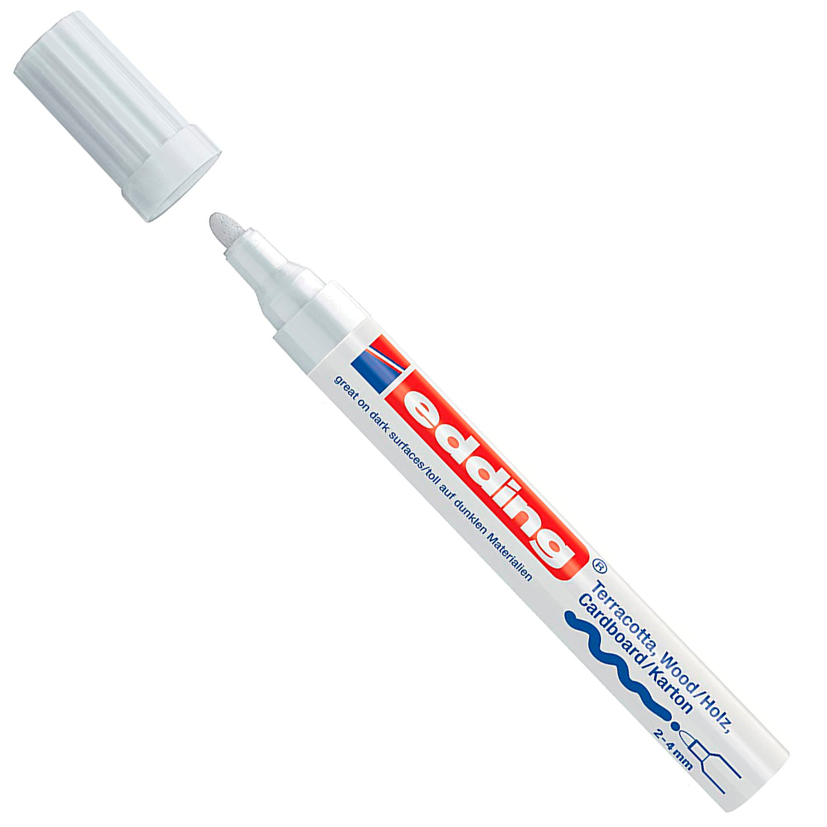 Marcador Eddign 4000 Permanente Decoracion Tinta Mate 2-4mm