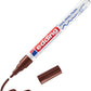 Marcador Edding 751 Tinta Opaca P.conica 1-2mm Caja C/10