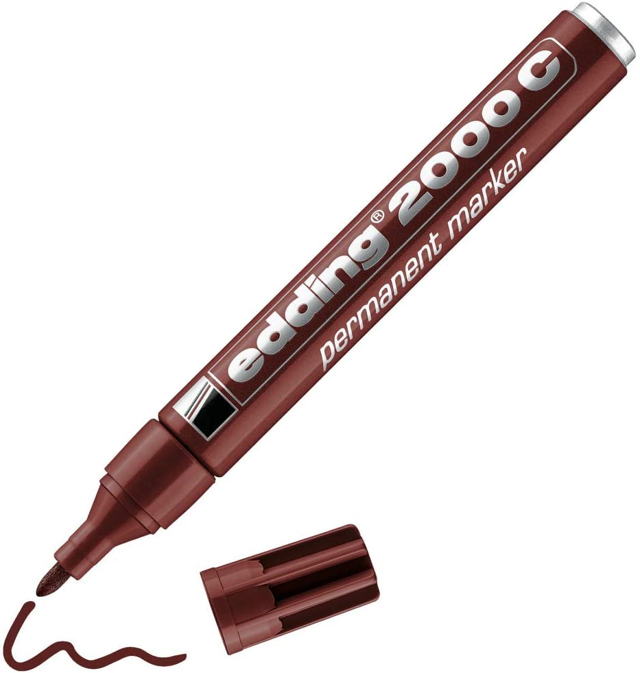 Marcador Edding 2000 Permanente Recargable P/redonda 1.5-3mm