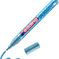 Marcador Edding 751 Tinta Opaca P.conica 1-2mm Caja C/10