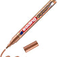 Marcador Edding 751 Tinta Opaca P.conica 1-2mm Caja C/10