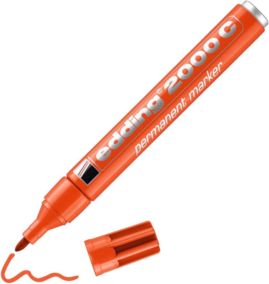 Marcador Edding 2000 Permanente Recargable P/redonda 1.5-3mm