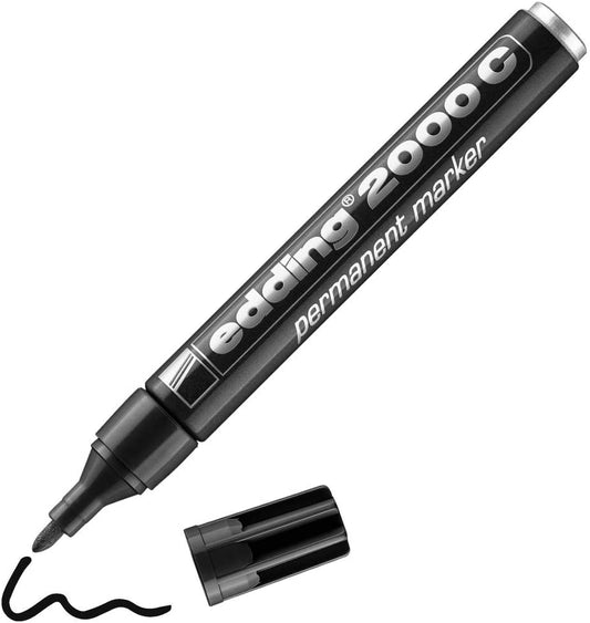 Marcador Edding 2000 Permanente Recargable P/redonda 1.5-3mm