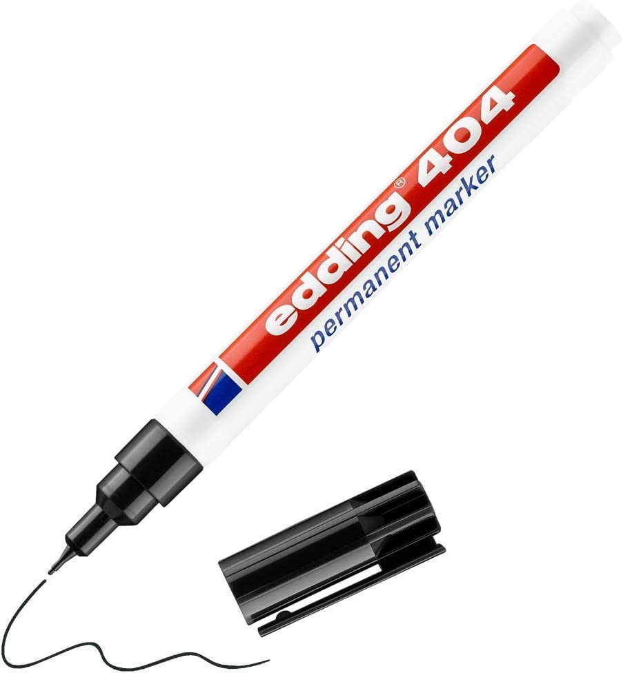 Marcador Edding 404 Permanente Recargable Extrafina 0.75mm