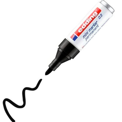 Marcador Edding Mini Permanente Aluminio 0.5mm 10 Piezas