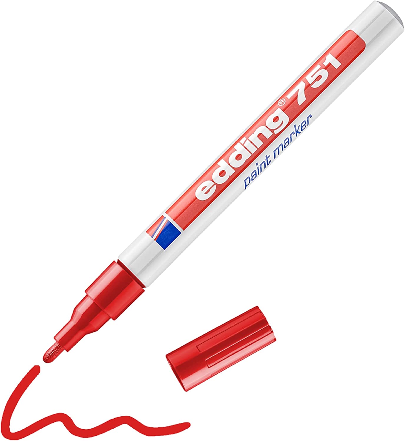 Marcador Edding 751 Tinta Opaca P.conica 1-2mm Caja C/10