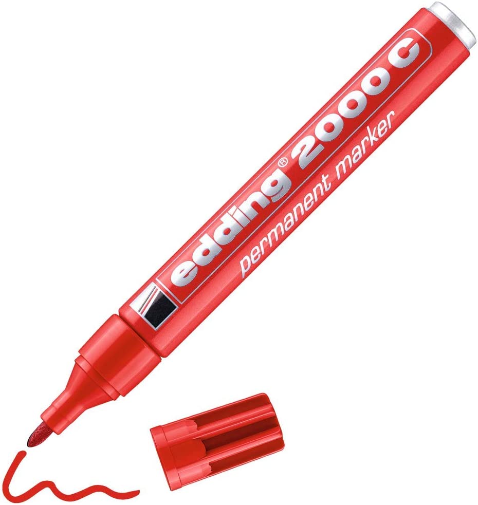 Marcador Edding 2000 Permanente Recargable P/redonda 1.5-3mm