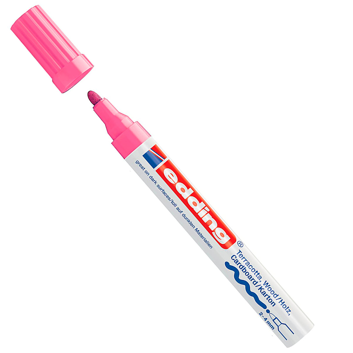 Marcador Eddign 4000 Permanente Decoracion Tinta Mate 2-4mm