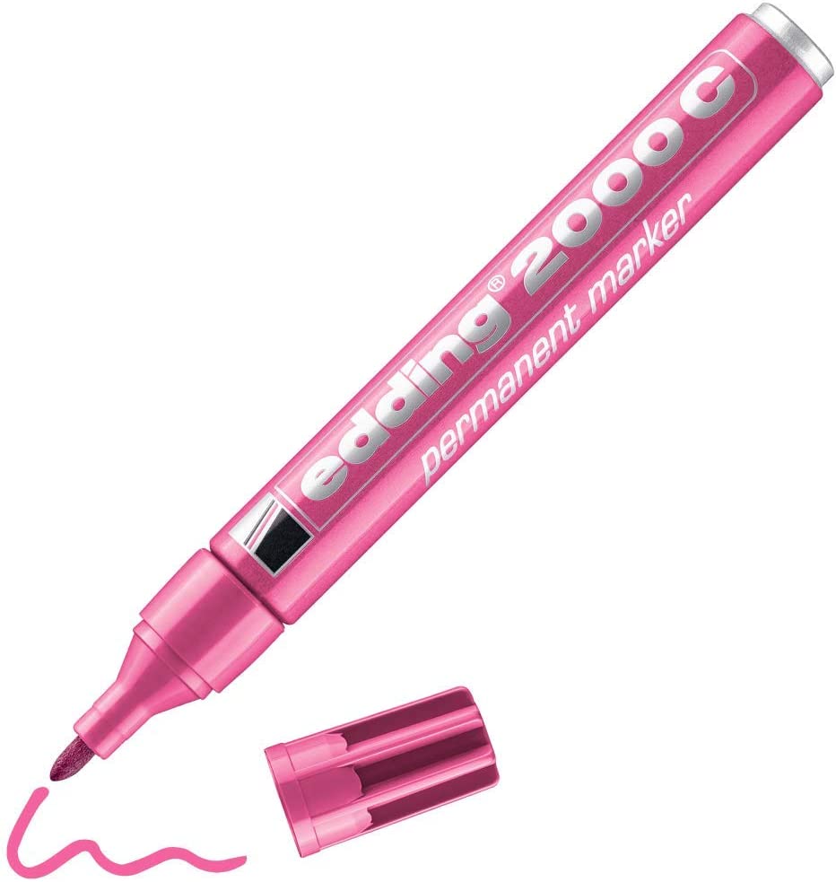 Marcador Edding 2000 Permanente Recargable P/redonda 1.5-3mm