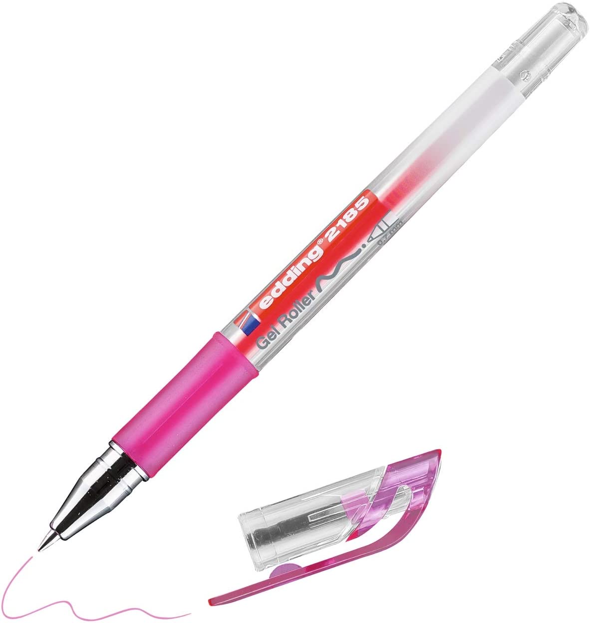 Pluma De Gel Edding 2185 Roller Con Punta 0.7mm Caja C/10