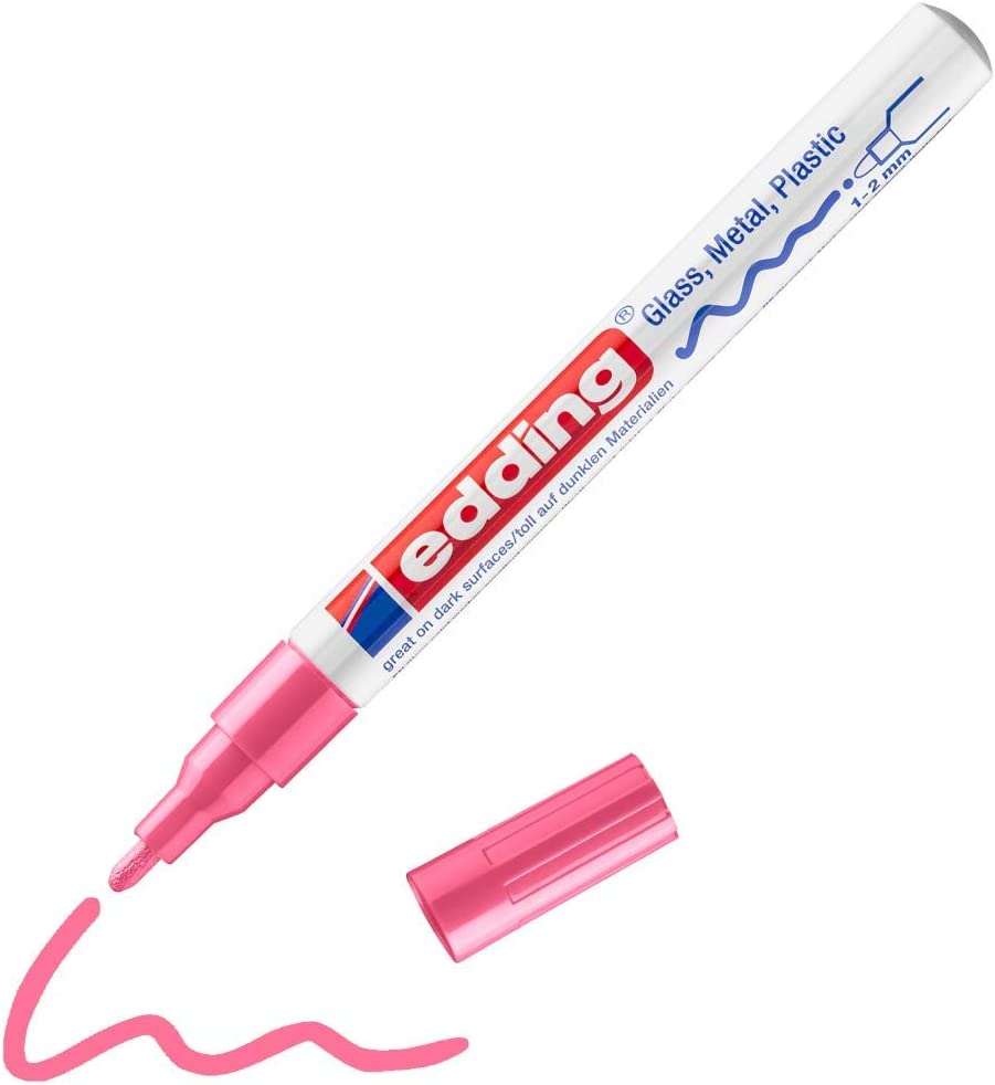 Marcador Edding 751 Tinta Opaca P.conica 1-2mm Caja C/10
