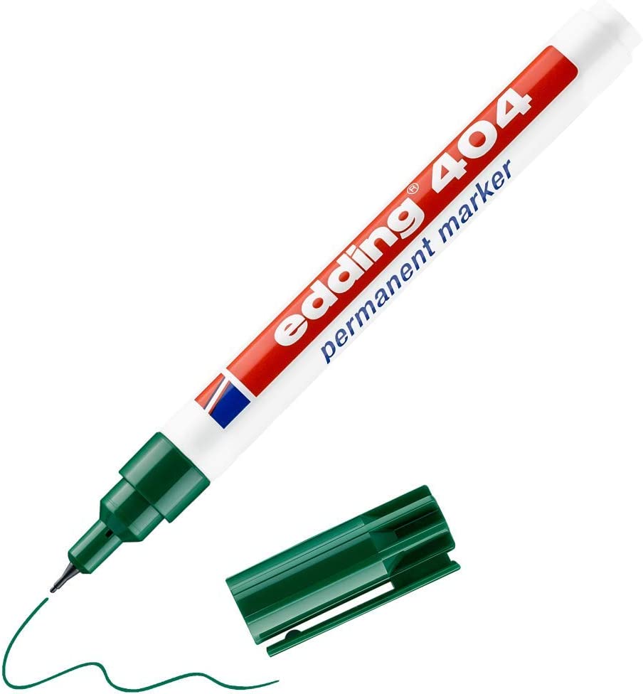 Marcador Edding 404 Permanente Recargable Extrafina 0.75mm
