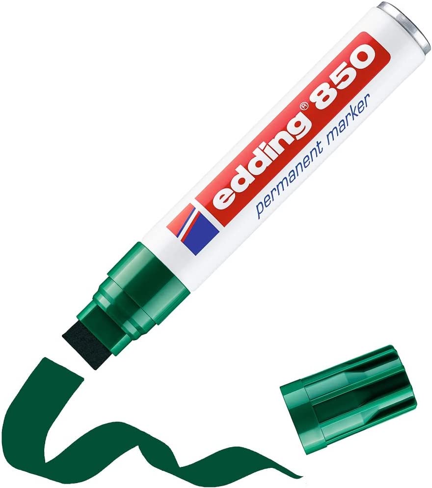 5 Marcador Edding 850 Permanente Recargable Cuadrada 5-16mm