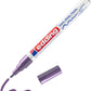Marcador Edding 751 Tinta Opaca P.conica 1-2mm Caja C/10
